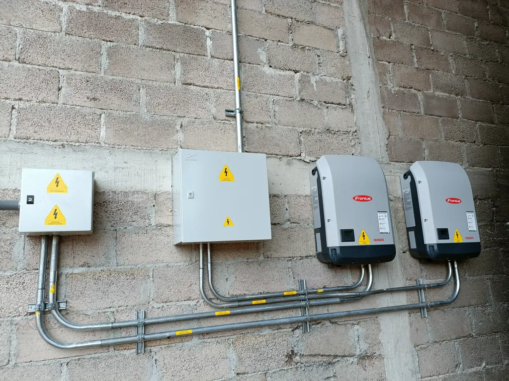 Instalación industrial solar